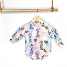Load image into Gallery viewer, Birthday Sweater Romper